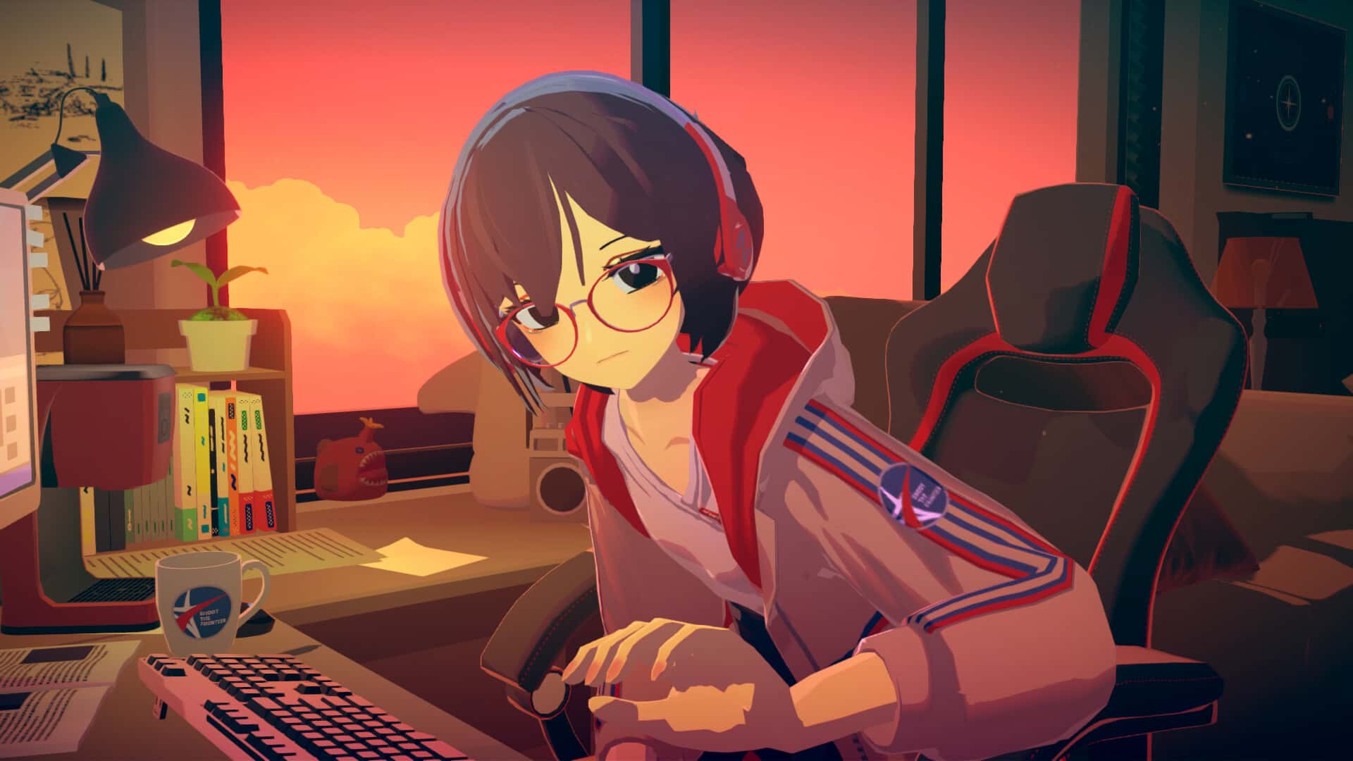 放松时光 与你共享Lo-Fi故事 Chill with You Lo-Fi Story 中文版插画